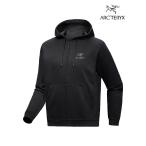 Emblem Fleece Full-Zip Hoody M #Black [X00000992903] エンブレム フリース フルジップ フーディ メンズ　ARC'TERYX アークテリクス　メンズ トップス