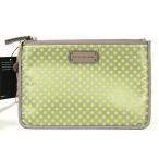 Yahoo! Yahoo!ショッピング(ヤフー ショッピング)マークバイマークジェイコブス■ポリウレタン ポーチ シルバー×蛍光イエロー系 M0004652■00418