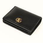 GUCCI グッチ 二つ折り財布 レザー 黒