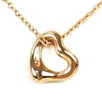 Tiffany&Co. ティファニー オープンハート ミニ ネックレス  K18PG ピンクゴールド 全長約40.5cm  21476