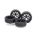  Tamiya (15542)GP.542 super твердый малого диаметра low высота шина (26mm) &amp; карбоновый усиленный колесо (Y спица )