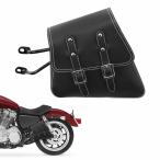ハーレー スポーツスター xl883 xl1200 2007 2020 ブラックサイドバッグ
