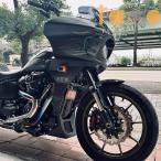 【並行輸入品】カバー 2022-2024年式 ハーレー ソフテイル ローライダー ST / FXLRST 型 ブラック フェアリング スポイラー