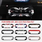 【並行輸入品】ミニカントリーマン J01 J05 U25 F65 F66 F67 クーパー S E SE EV 2024-2025用 車中央コントロールボタンフレームステッカー
