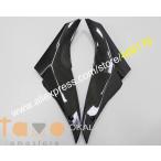 ショッピング09-10 【並行輸入品】カバー 2 X カーボン タンクサイドパネル カワサキ ZX-10R 2008 2009 2010 08 09 10