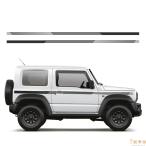 [ параллель импортные товары ] Suzuki SUZUKI Jimny JB64WJB74W дверь боковой полоса переводная картинка комплект водонепроницаемый винил плёнка авто Bobby аксессуары 