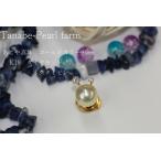 あこや真珠ゴールドカラー9.5mm　ネクタイピン