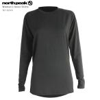  лыжи нижний женский north peak( North pi-k одежда )Women's Inner Shirts/ NP-8044