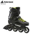 Rollerblade( ролик лезвие роликовые коньки )RB CRUISER(BLACK/NEON YELLOW) ролик skate 
