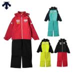 DESCENTE デサント スキーウェア 上下セット ＜2023＞ DWJUJH90 / JUNIOR SUIT 22-23 旧モデル