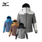 MIZUNO ミズノ スキーウェア ジャケット メンズ レディース＜2024＞ Z2MEA340 / FREE SKI PRINT PARKA フリ スキープリントパーカー