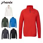  Phoenix PHENIX лыжи нижний одежда рубашка мужской <2024> ESM23LS12 / Thunderbolt 1/2 Zip Tee
