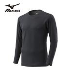  Mizuno MIZUNO нижняя рубашка мужской <2024>C2JAA631 / breath Thermo нижний одежда средний толщина for Active вырез лодочкой рубашка с длинным рукавом / мужской 