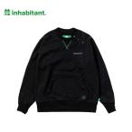 inhabitant обитатель одежда тренировочный футболка <2024> ISM23KT52 / WATER-REPELLENT CREW NECK PULLOVER