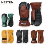 HESTRAhe -тактный la лыжи перчатка мужской женский <2025>33882 / 3-Finger GTX Full Leather[GORE-TEX] Япония стандартный товар 