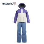 スキーウェア キッズ スノーウェア ジュニア ROSSIGNOL ロシニョール 上下セット 2024 JR GIRL SUIT / RLMJS04