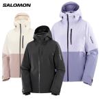 【25日限定！全品P10倍！】SALOMON サロモン スキーウェア ジャケット レディース＜2026＞HIGHLAND JACKET W【ファスナー付き】