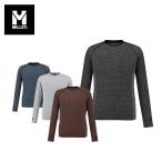 MILLETmi гонки ключ нижний одежда First re year мужской <2027>MIV01905 / WAFFLE WOOL CRW M/ вафля шерсть k люмен z