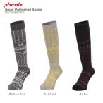 スキー ソックス レディース PHENIX〔フェニックス 靴下〕＜2018＞Snow Patterned Socks PS788SO60