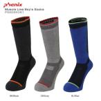 スキー ソックス キッズ ジュニア PHENIX〔フェニックス 靴下〕＜2019＞Muscle Line Boy's Socks〔マッスルラインボーイズ〕PS8G8SO81 〔SA〕