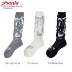 スキー ソックス レディース PHENIX〔フェニックス 靴下〕＜2020＞Ski Holiday Socks / PS988SO61 19-20