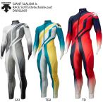 P10倍！〜11/3 17:00まで スキー ウェア キッズ ジュニア DESCENTE デサントGSワンピース ＜2021＞DWJQJJ69 GIANT SLALOM Jr. RACE SUITS/Detachable pad