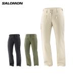 ショッピングスキーウェア レディース SALOMON サロモン スキーウェア パンツ レディース ＜2024＞EDGE PANT W / LC2150