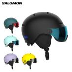 SALOMON サロモン スキー ヘルメット キッズ ジュニア＜2024＞ORKA VISOR / オルカ バイザー