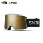 SMITH スミス スキー ゴーグル メンズ レディース＜2024＞Squad XL /スカッド XL　〔CP SUN BLACK GOLD MIRROR〕【スペアレンズ付】【ASIAN FIT】