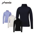  Phoenix лыжи одежда PHENIX лыжи нижний одежда рубашка женский <2024> ESW23LS52 / Retro Future 1/2 Zip Tee