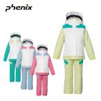 PHENIX フェニックス スキーウェア 上下セット キッズ ジュニア＜2024＞ ESG232P90 / Crystal Flower Junior Two-piece