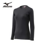 ショッピングブレスサーモ ミズノ MIZUNO アンダーシャツ レディース＜2024＞ C2JAA831 / ブレスサーモアンダーウエア 中厚 for Active クルーネック長袖シャツ / ウィメンズ