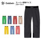 スキーウェア スキーパンツ パンツ ゴールドウィン Goldwin メンズ 2025 G-Solid Color Wide Pants / G33355BX【スーパー特殊サイズ】【2-0〜13-3】