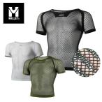 [5 день ограничение! все товар P10 раз!]MILLET Millet мужской нижний одежда <2026> DRYNAMIC MESH SS / dry Nami k сетка Short рукав / MIV01566