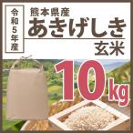 ショッピング玄米 玄米 令和5年産 熊本県あきげしき棚田米 10kg