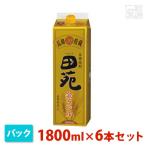 田苑 金ラベル 長期貯蔵 麦パック 1800ml 6本セット 田苑酒造 焼酎 麦