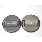 [ б/у товар ]MINOLTA LF-1155 55mm линзы колпак 2 шт. комплект Minolta [ труба 5518MI]