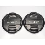 [ б/у товар ]MINOLTA LF-1262 62mm линзы колпак 2 шт. комплект Minolta [ труба 5525MI]