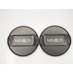 [ б/у товар ]MINOLTA LF-1155 55mm линзы колпак 2 шт. комплект Minolta [ труба 5531MI]