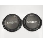 [ б/у товар ]MINOLTA LF-1055 55mm линзы колпак 2 шт. комплект Minolta [ труба 5532MI]