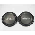 [ б/у товар ]MINOLTA LF-1055 55mm линзы колпак 2 шт. комплект Minolta [ труба 5533MI]