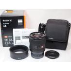 【 極美品 実使用なし 】SONY Gマスター FE 35mm F1.4 GM SEL35F14GM レンズ 付属元箱一式 ソニー［管SO9147