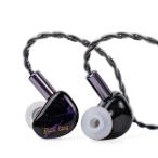 LINSOUL Kiwi Ears Cadenza 10mmベリリウムダイナミックHiFiインナーイヤーイヤホン (パープル)