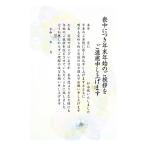 メイドインたんたん 喪中はがき 10枚 年賀状じまい文 手書き記入タイプ 私製はがき 切手なし10枚 裏面印刷済み あやめ