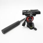 Manfrotto платформа маленький размер жидкость видео платформа 40mm Flat основа MVH400AH