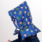 防災頭巾防災グッズ 新しい綿を使用したこだわりの国産綿100% 防災ずきん 保育園から低学年男の子用ドクロ柄日本製表生地裏生地中わた綿100%