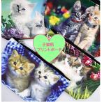 ポーチ 小物入れ コスメポーチ メイクポーチ 化粧ポーチ 大きめ 子猫柄 猫柄 メール便対象