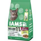 （まとめ） IAMS（アイムス） 11歳以上用 毎日の健康サポート チキン 1.5kg 〔×3セット〕 （ペット用品・猫用フード）