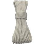 ユタカメイク　ロープ　綿ロープ３ツ打　５φ×１０ｍ　Ａ−６０　１巻（直送）