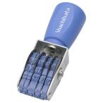 シヤチハタ　回転ゴム印　エルゴグリップ　欧文日付　５号　明朝体　ＮＦＤ−５Ｍ　１個